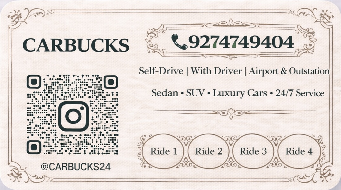 CARBUCKS Business Card Back